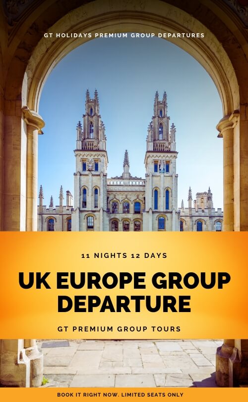 UK Europe group tour package
