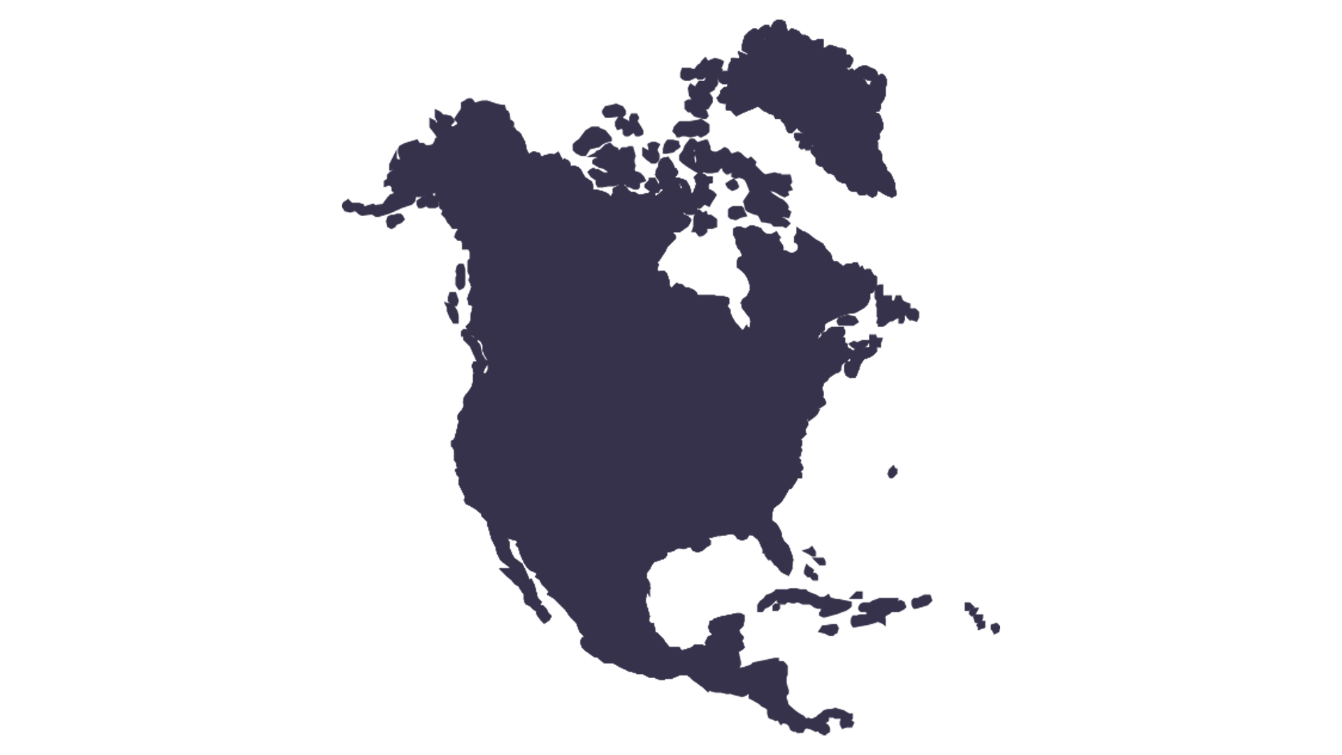 north america map