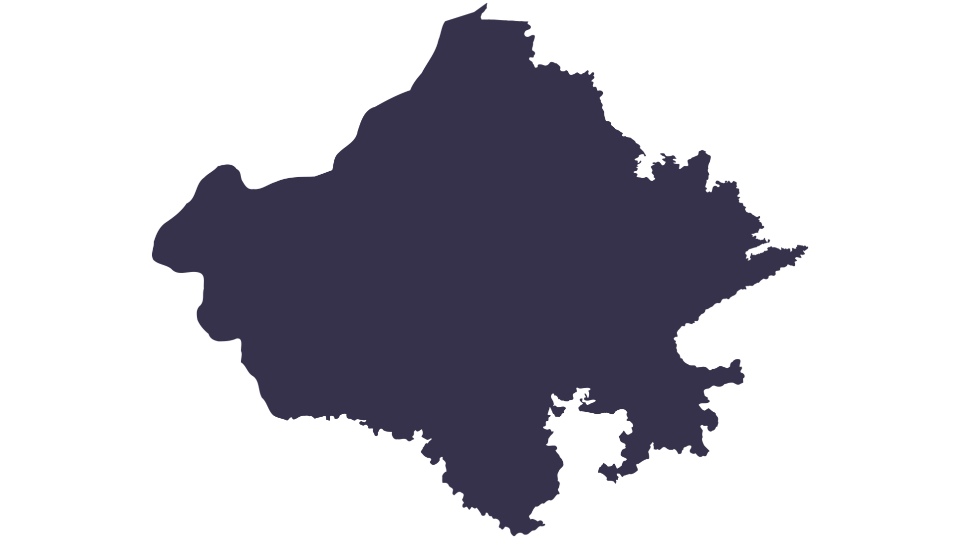 rajasthan map