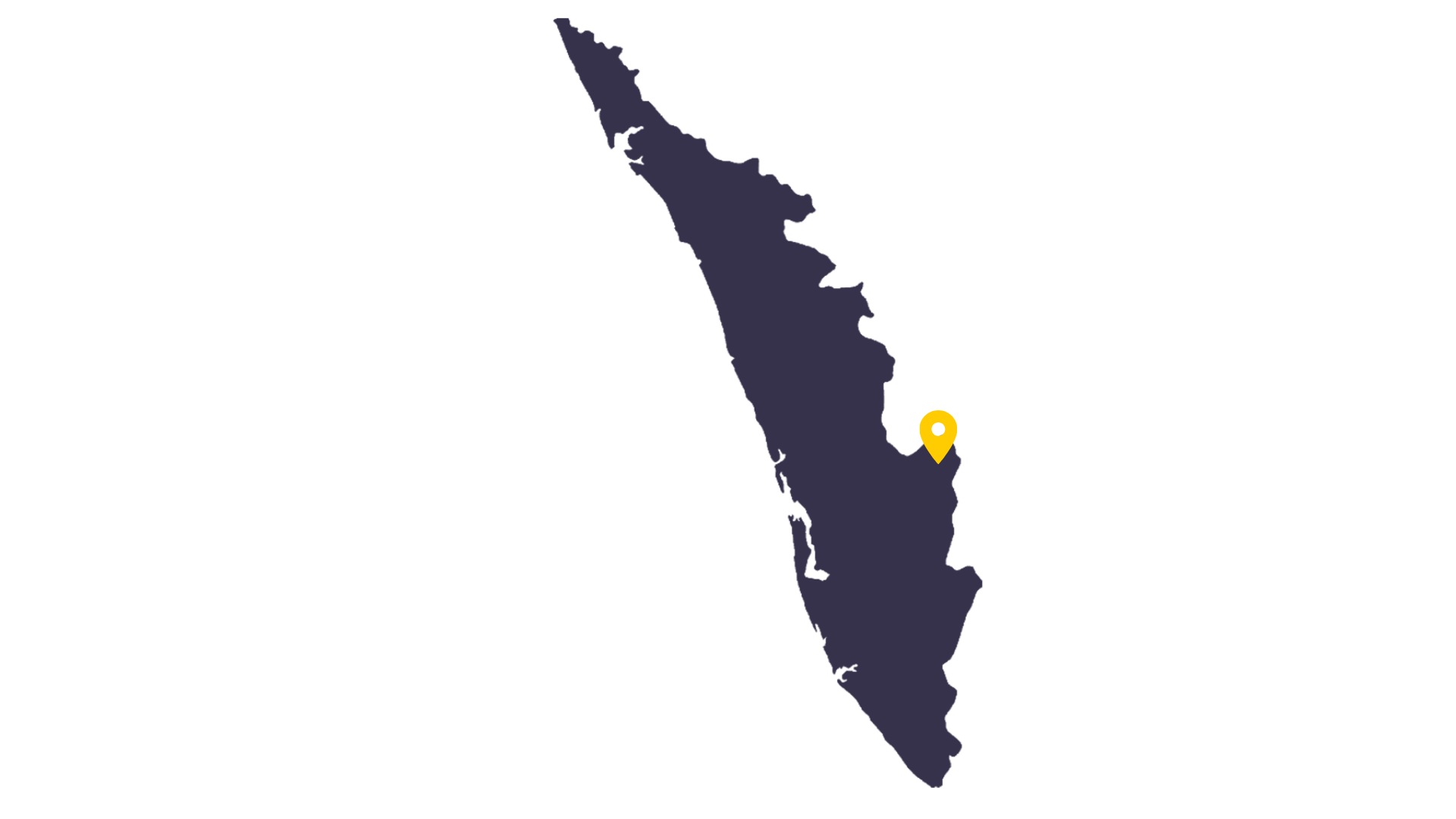 munnar hill station map