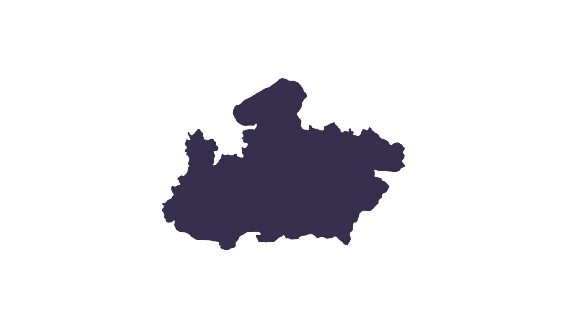 madhya pradesh map
