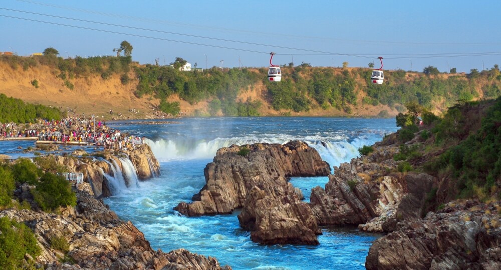 bhedaghat river cablecar ride