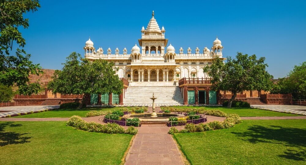 jaswant thada marble monument