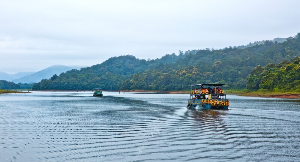 periyar lake thekkady kerala