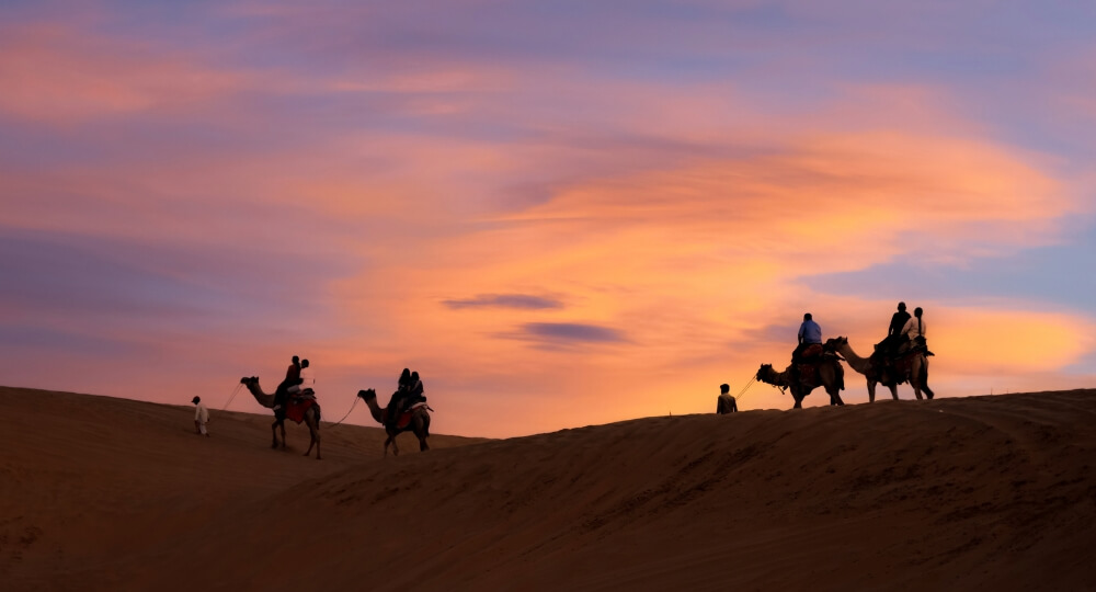 sam sand dunes jaisalmer