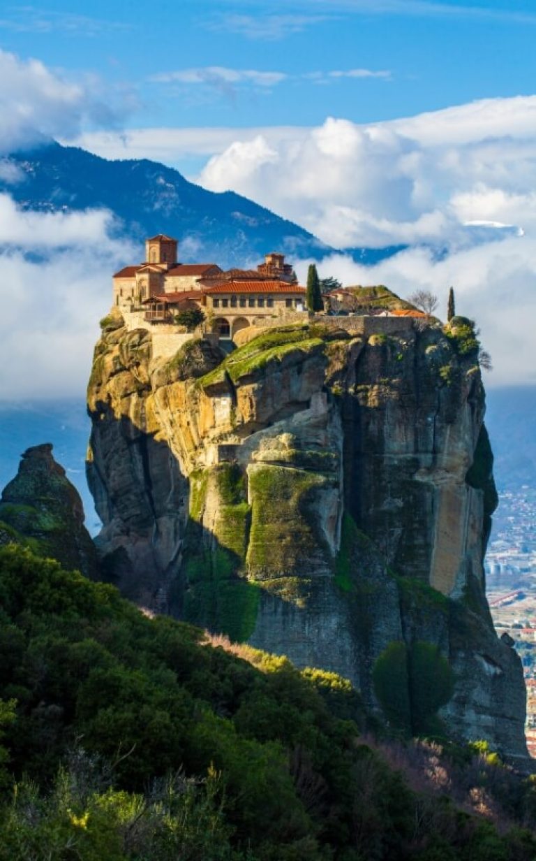 meteora monastery mountain