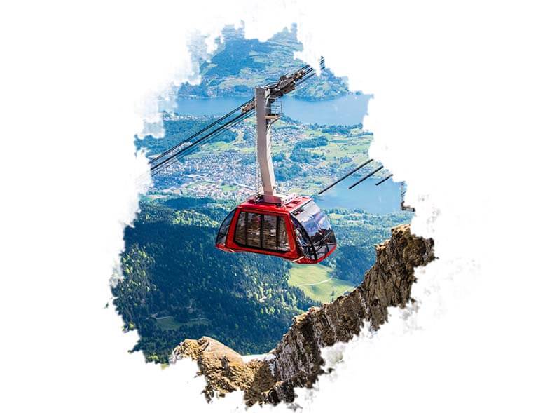 swiss cable car