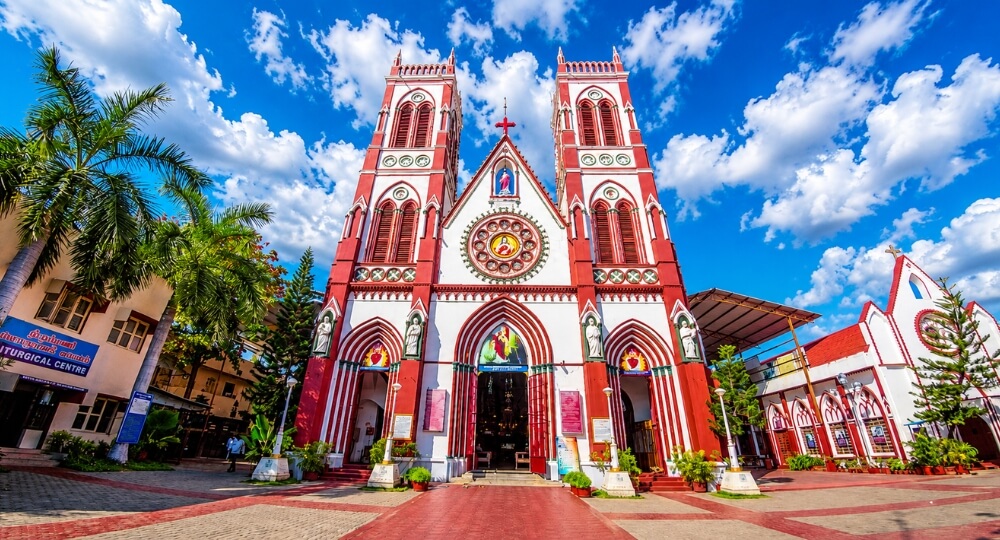 sacred heart basilica pondicherry