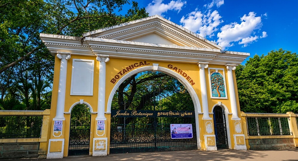pondicherry botanical garden