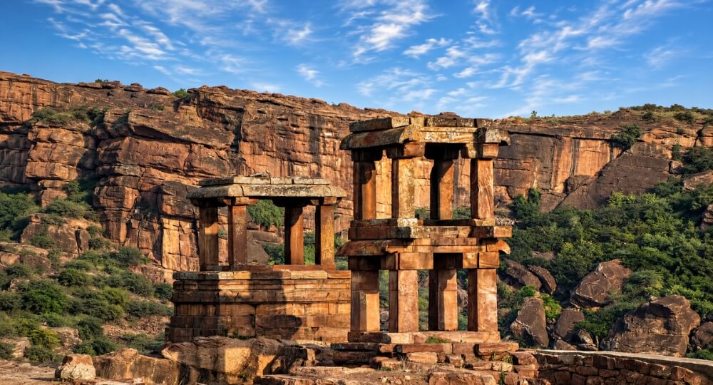 badami chalukya fort