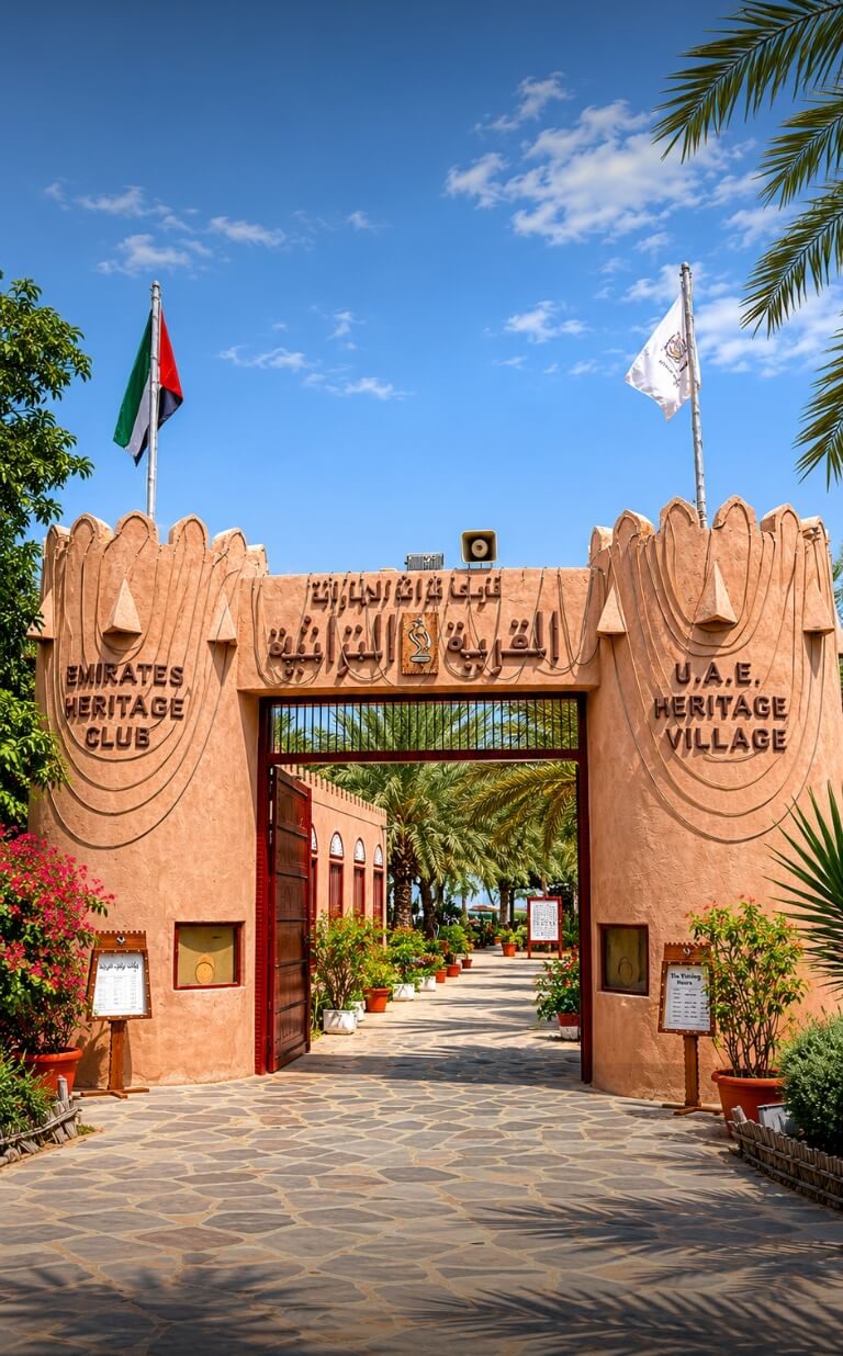 heritage village abu dhabi