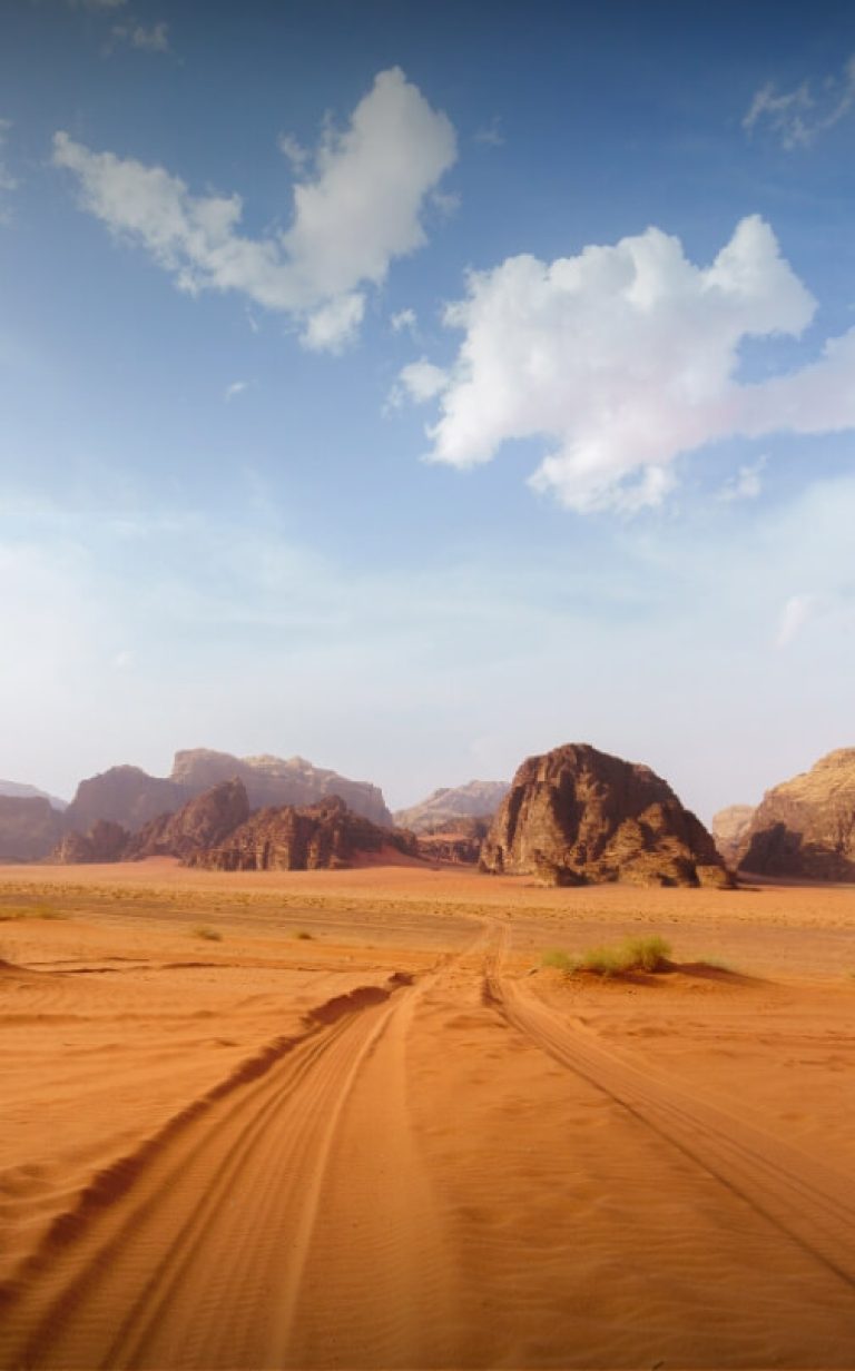 jordan wadi rum red desert