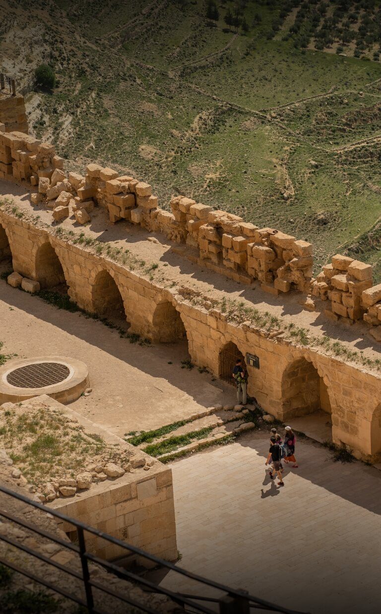 jordan crusader fortress ruins