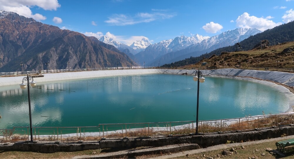 auli artificial lake
