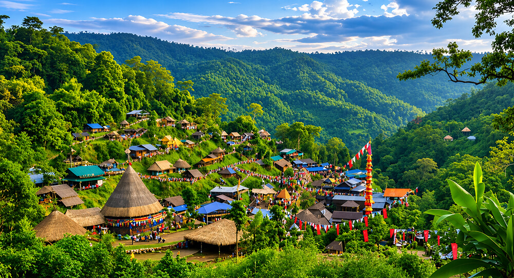 kisama heritage village nagaland