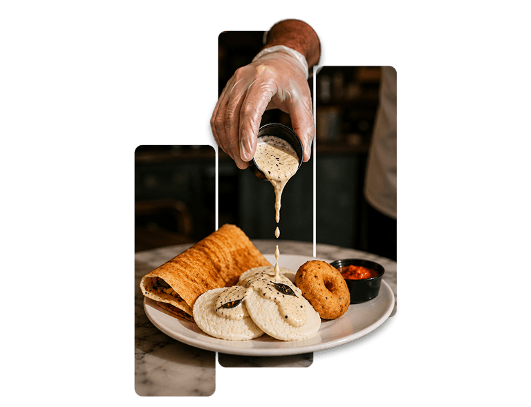 traditional south indian platter