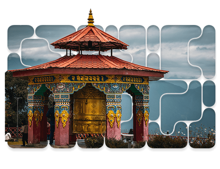 pelling scenic mountain destination
