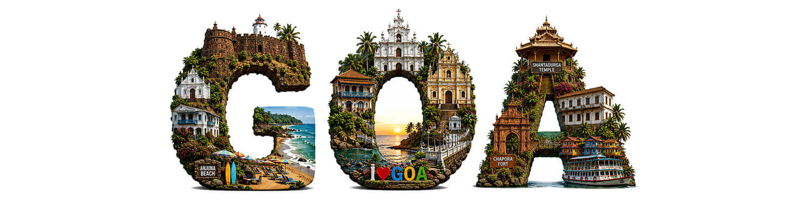 goa tourist places