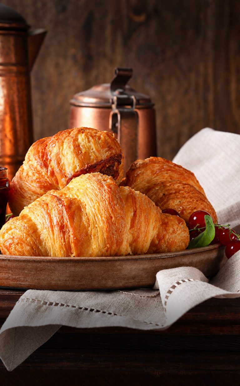 french croissants and pastries